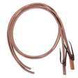 Martin Saddlery Split Reins Double Stitched Heavy Harness with Tied Ends