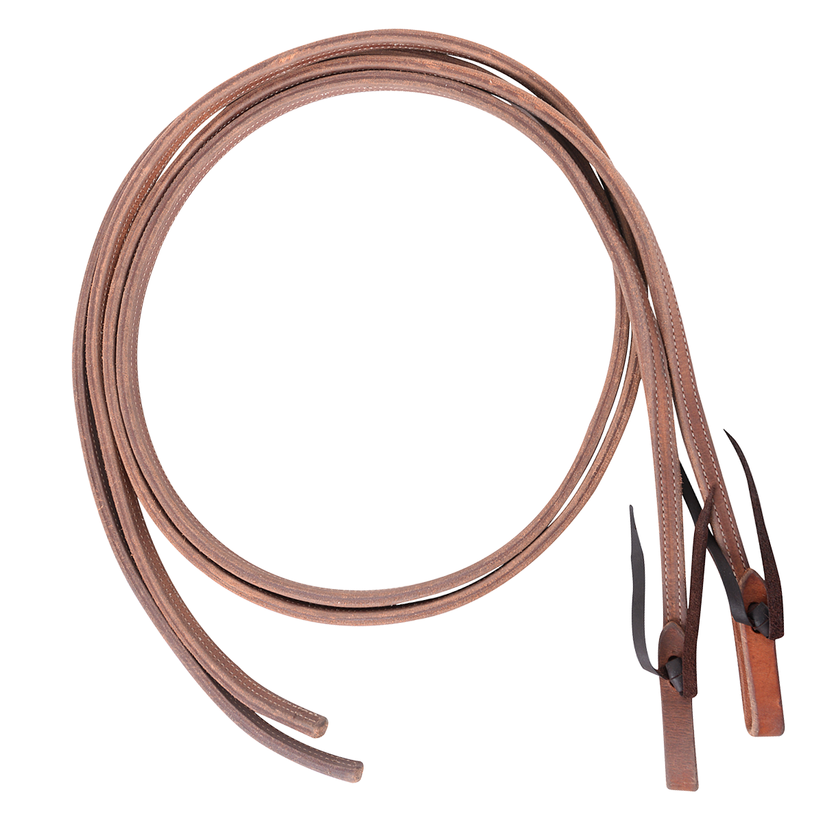 Martin Saddlery Split Reins Double Stitched Heavy Harness with Tied Ends