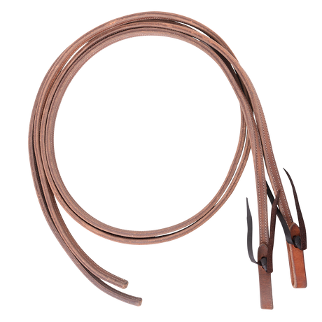 Martin Saddlery Split Reins Double Stitched Heavy Harness with Tied Ends