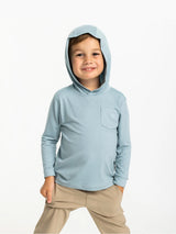 Free Fly Apparel Toddler Bamboo Shade Hoodie - Ocean Mist Ocean Mist