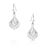 Montana Silversmiths Star's Burst Drop Earrings