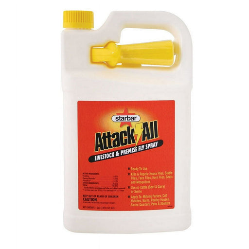 Starbar Attack-All Livestock & Premise Fly Spray - 1 Gallon