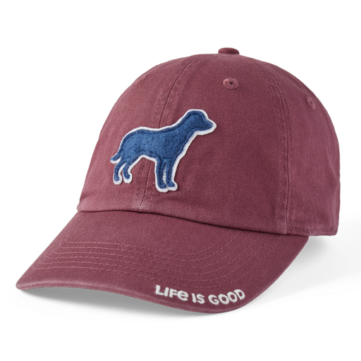 Life Is Good Stay True Dog Chill Cap Mahogany brown