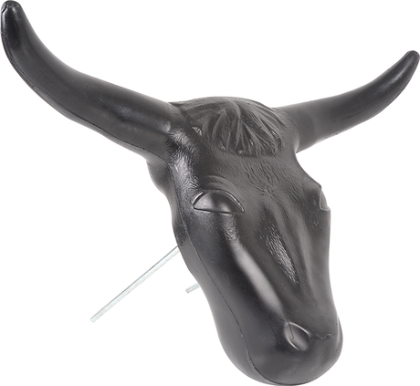 Classic Rope Steer Head - Black