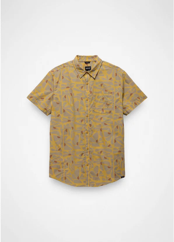 Prana Stimmersee Short-Sleeve Shirt - Pollen Retro Bloom