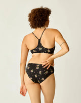 Carve Designs Stinson Swim Bottom - Black Floret