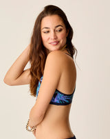 Carve Designs Stinson Swim Top - Blue Oasis