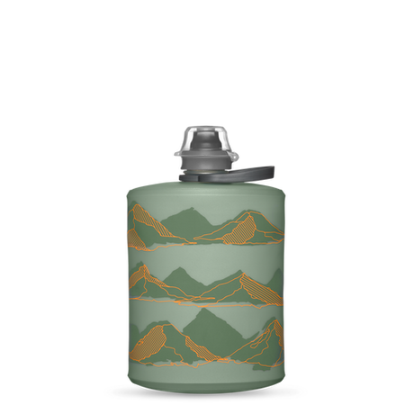 Hydrapak Stow Mountain Edition Flexible Bottle 500ml Sutro Green Sutro green