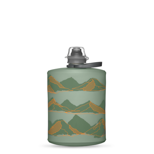 Hydrapak Stow Mountain Edition Flexible Bottle 500ml Sutro Green Sutro green