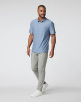 Vuori Strato Tech Polo - Chambray Heather