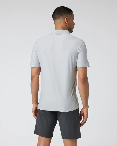 Vuori Strato Tech Polo - Platinum Heather
