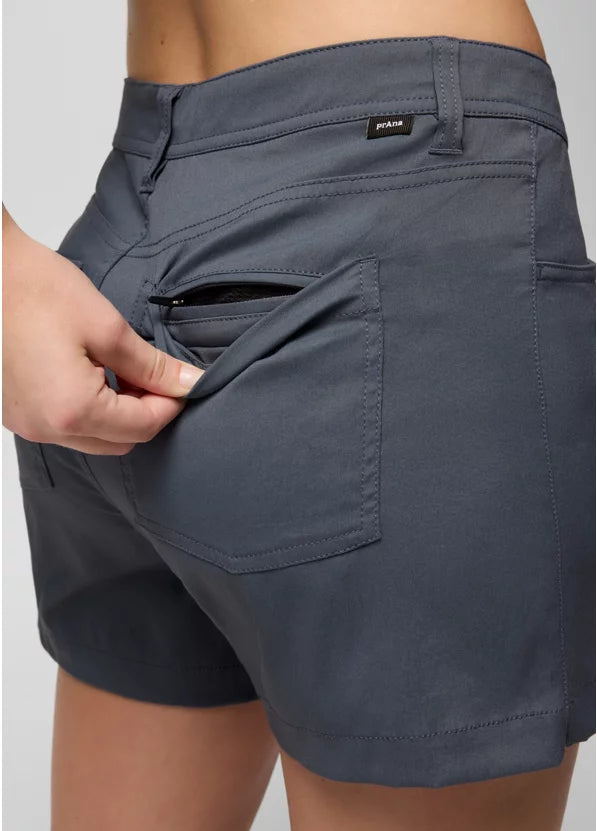 Prana Stretch Zion Halle Short - Thundercloud