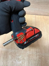 StealthMounts Stubby Magnetic Bit Holder For Milwaukee M18 Tools - Red