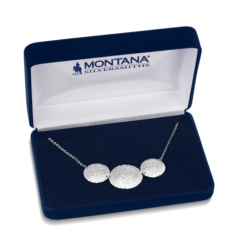 Montana Silversmiths Sundance Conchos Necklace