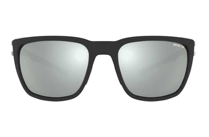 BEX Adams Sunglasses Black / Gray (silver Flash)