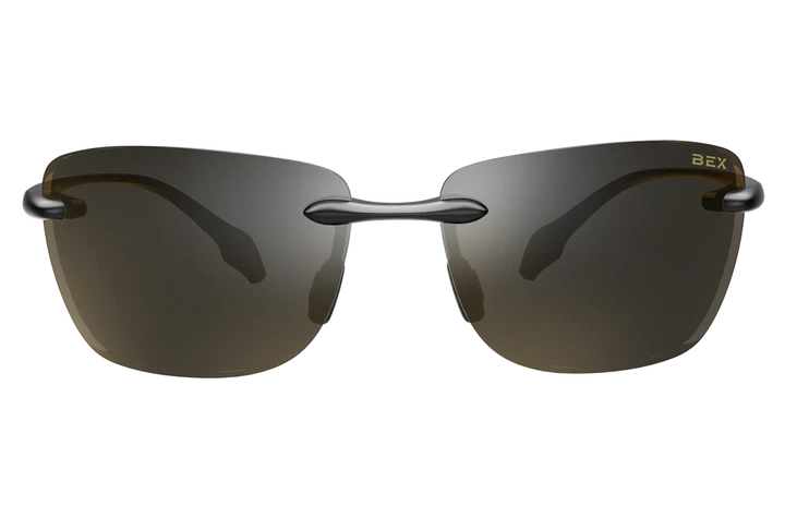 BEX Jaxyn X Sunglasses Black / Brown (silver flash)