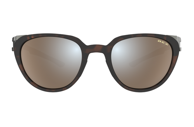 BEX Lind Sunglasses Tortoise Brown / Brown (silver Flash)