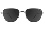 BEX Mach Sunglasses Matte Silver / Gray