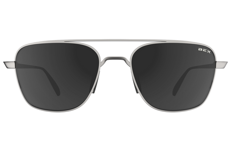 BEX Mach Sunglasses Matte Silver / Gray