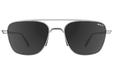 BEX Mach Sunglasses Matte Silver / Gray