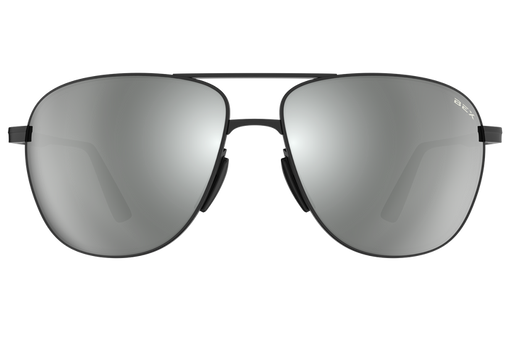 BEX Nova Sunglasses Matte Black / Gray (silver Flash)