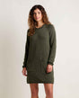 Toad Co. Womens Alpineglo Sweater Dress Olive