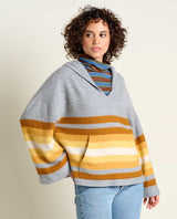 Toad&co Women's Heartfelt Poncho Acorn stripe