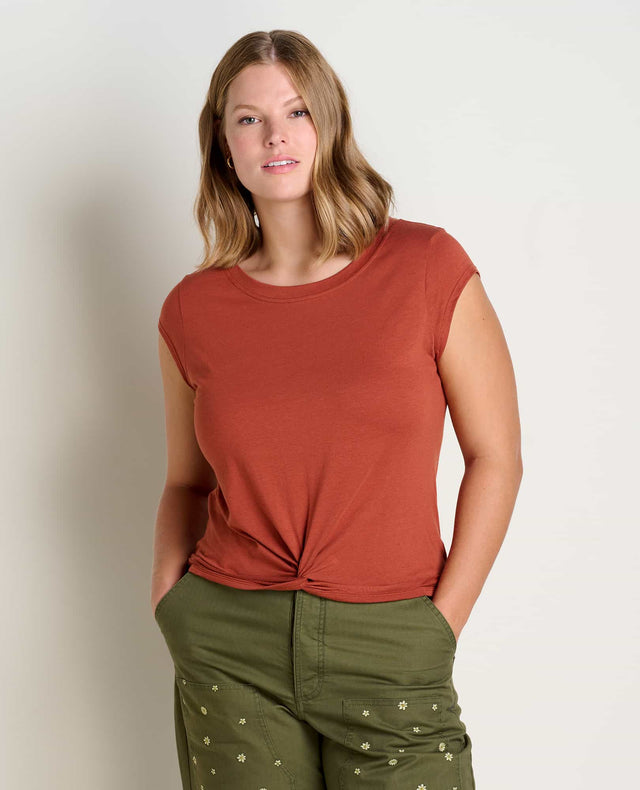 Toad & Co Anza Short Sleeve Shirt - Cinnamon Cinnamon