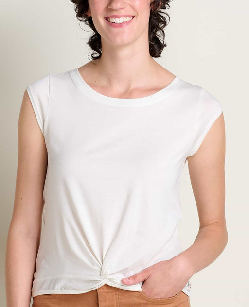 Toad & Co Women's Anza Short-Sleeve Shirt - Egret Egret