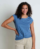 Toad & Co Anza Short Sleeve Shirt - Pacific Blue Pacific Blue