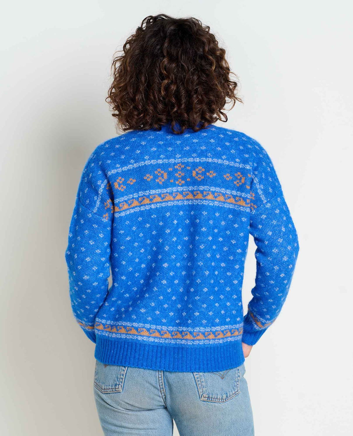 Toad & Co Women's Toddy Cardigan - Nautical Fair Isle Nautical Fair Isle