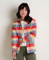 Toad Co. Womens Folk Yeah Shirt Jacket alamander / S