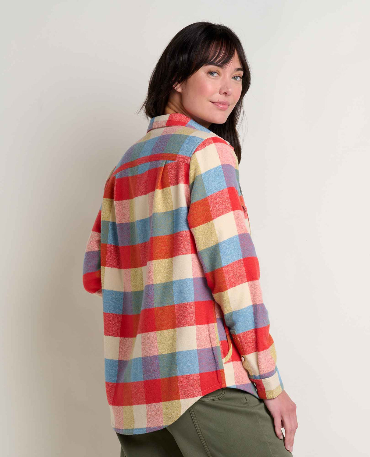 Toad Co. Womens Folk Yeah Shirt Jacket Salamander