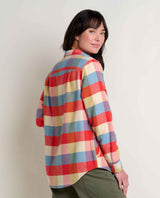 Toad Co. Womens Folk Yeah Shirt Jacket Salamander