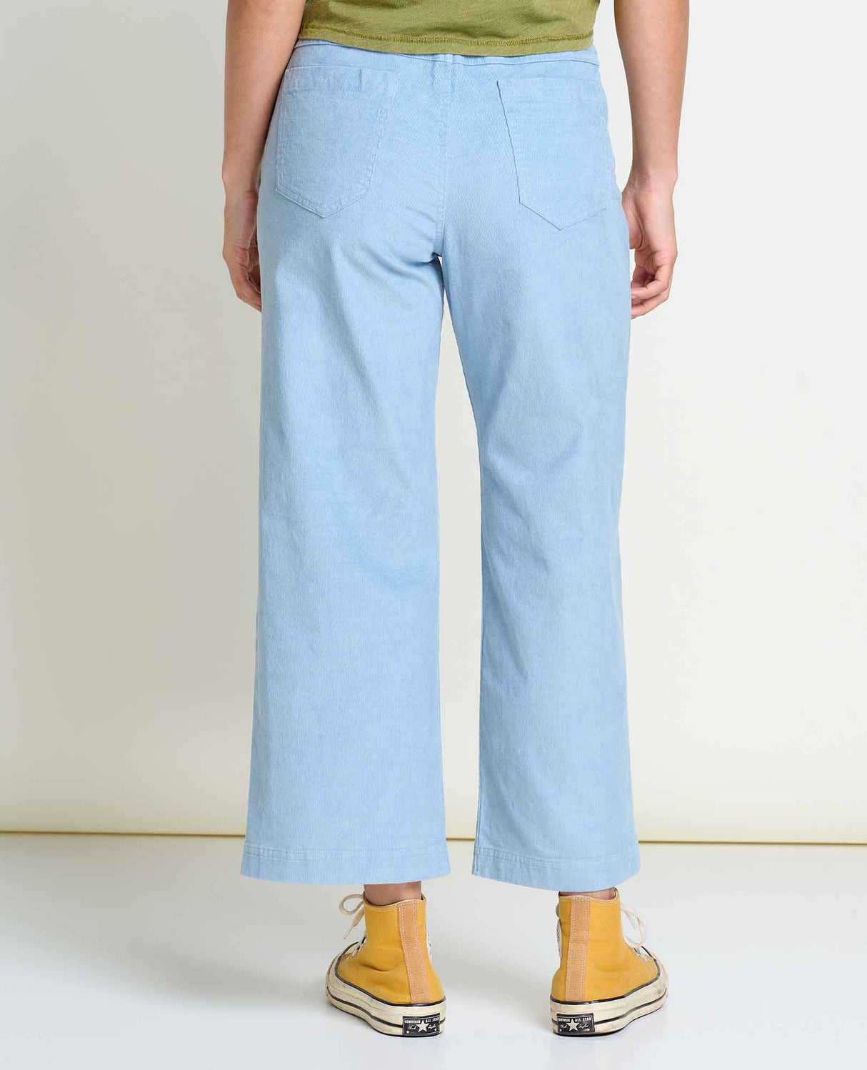 Toad & Co Women's Karuna Cord Wide Leg Pant - Weathered Blue Weathered Blue