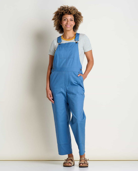 Toad & Co Women's Juniper Utility Overall - French Blue French Blue