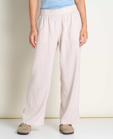 Toad & Co Women's Taj Hemp Pant - Oatmeal Oatmeal