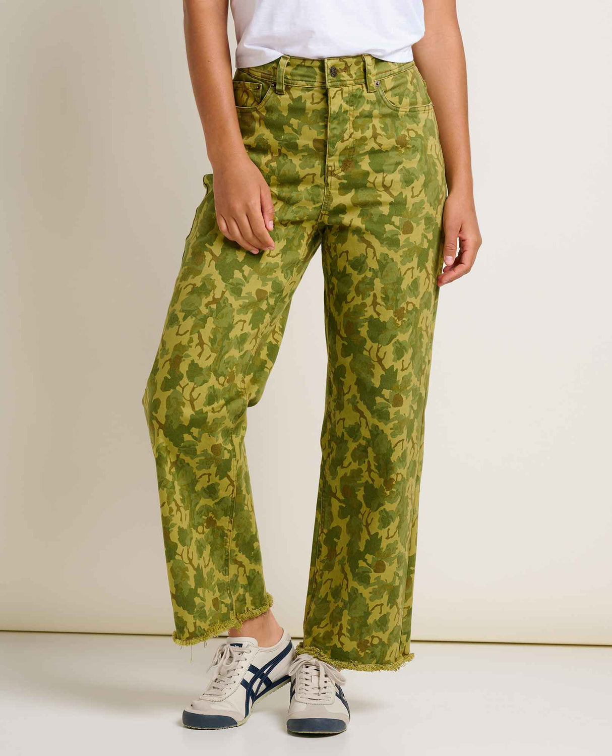 Toad Co. Womens Balsam Cut Off Pant Green olive leaf