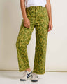 Toad Co. Womens Balsam Cut Off Pant Green olive leaf