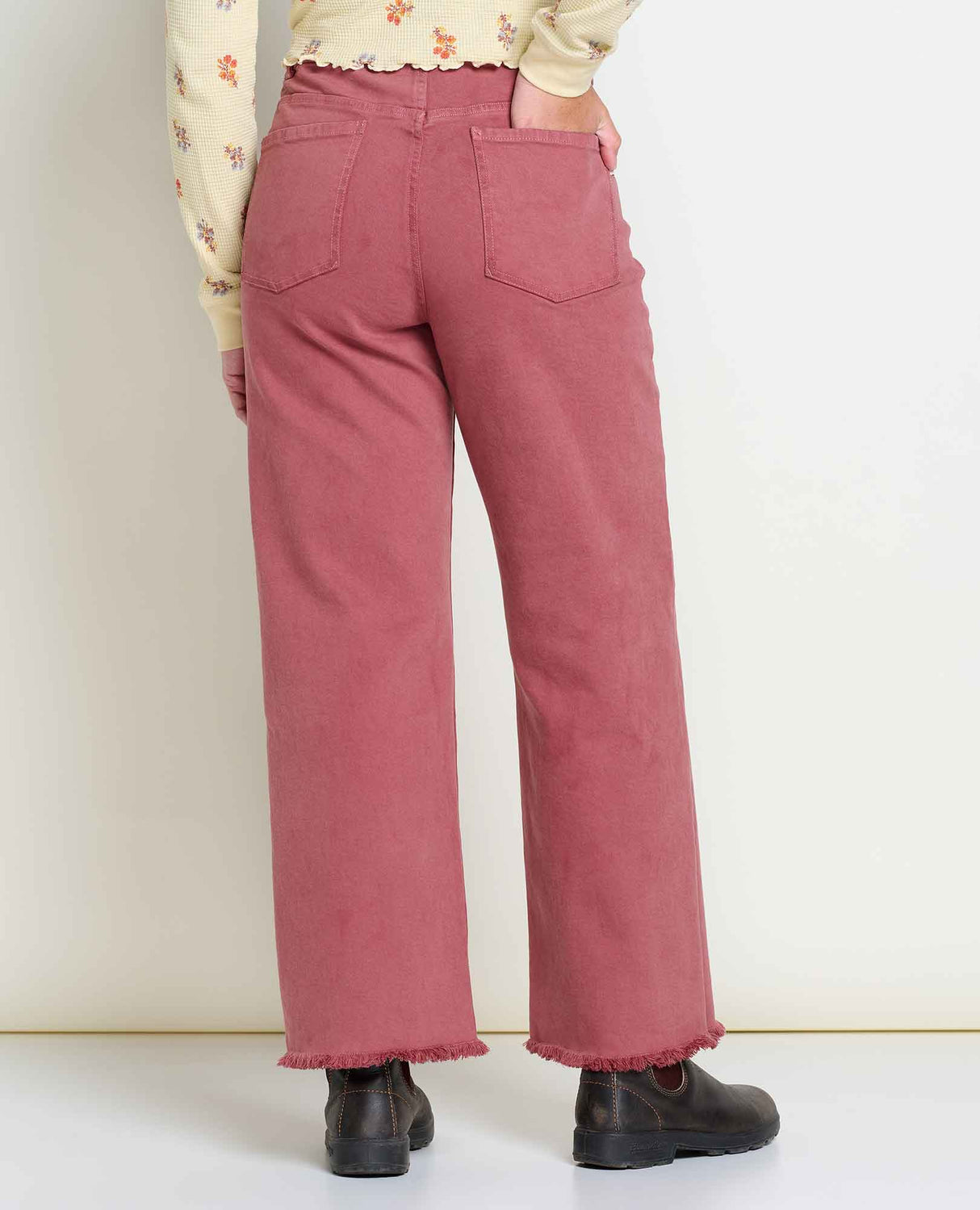 Toad & Co Women's Balsam Cutoff Pant - Rose Rose