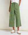 Toad & Co Sunkissed Wide Leg Pant - Epidote Camellia Print Epidote Camellia Print