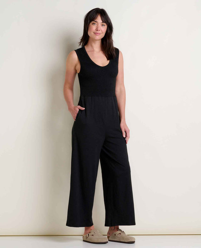 Toad & Co Gemina Sleeveless Jumpsuit - Black Black