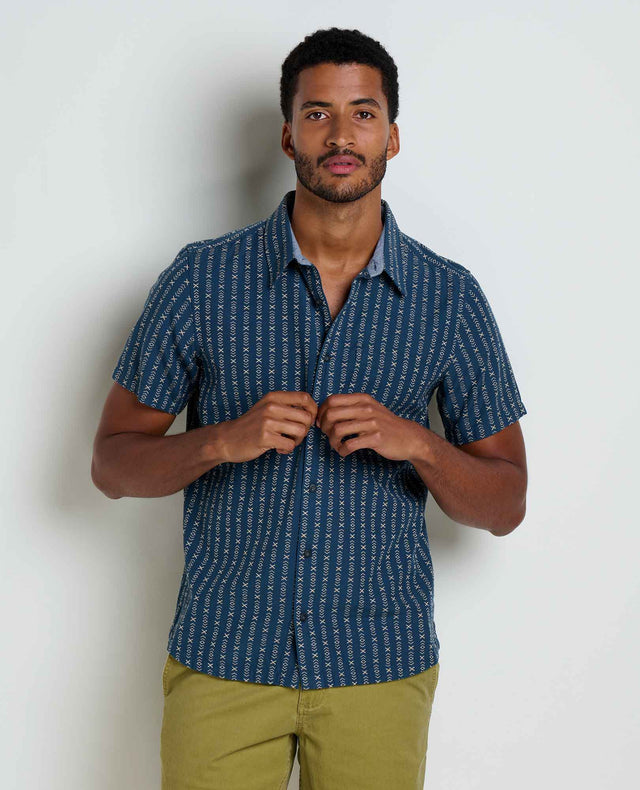 Toad & Co Harris Short Sleeve Shirt - Midnight Midnight