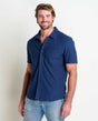 Toad & Co Men's Yerba Short-Sleeve Shirt - True Navy True Navy