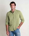 Toad Co. Mens Arroyo Twill Long Sleeve Shirt Yucca