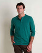 Toad Co. Mens Primo Long Sleeve Henley Jasper