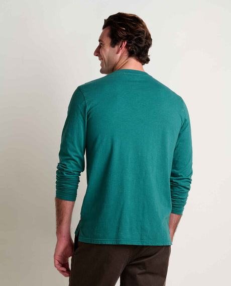 Toad Co. Mens Primo Long Sleeve Henley Jasper