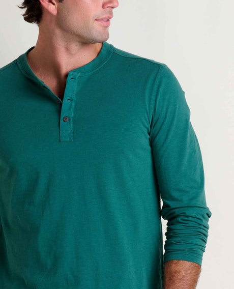 Toad Co. Mens Primo Long Sleeve Henley Jasper