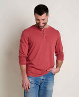 Toad Co. Mens Primo Long Sleeve Henley Sundown
