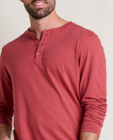 Toad Co. Mens Primo Long Sleeve Henley Sundown